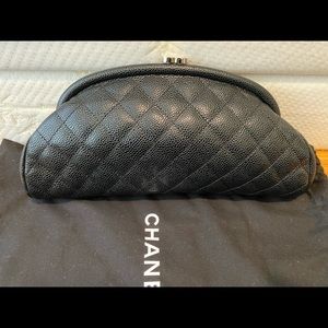 Chanel Timeless Quilted Clutch